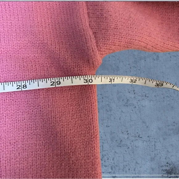 NWOT! WHITE BIRCH, WOMENS 3X LONG SLEEVE PULLOVER PINK SWEATER W/BLACK HEART. - Picture 14 of 14